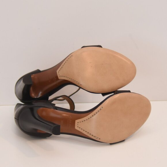 Ralph Lauren Collection Darcia Calfskin Sandal Heels Purple Label Shoes - Picture 11 of 15